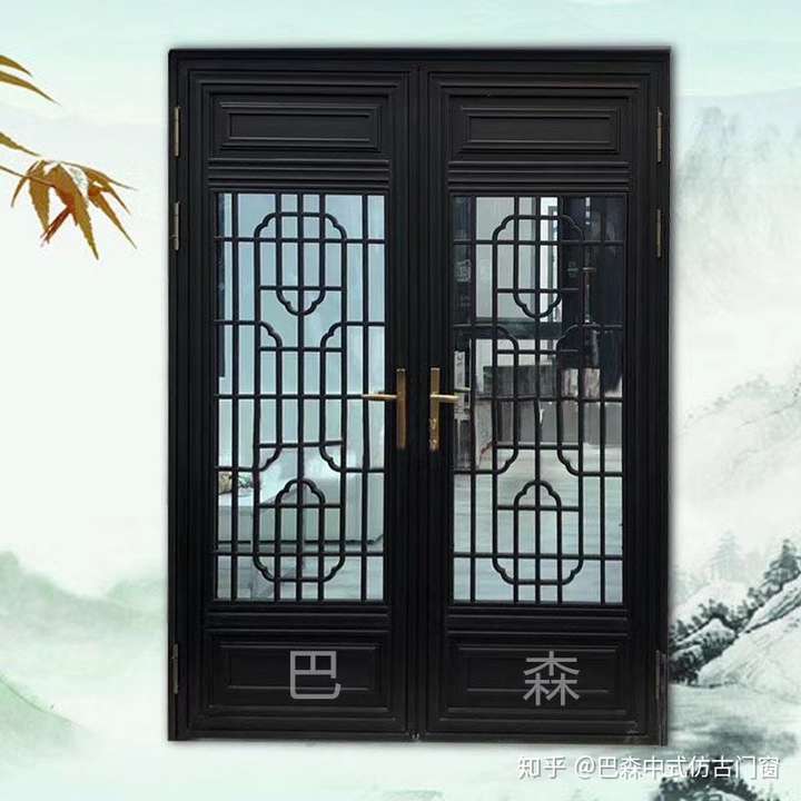 巴森中式仿古门窗 在现代社会当中,越来越多的人都喜欢中式和仿古的