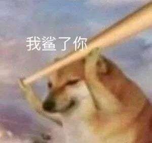 敲狗头表情包丨柴犬打人表情包