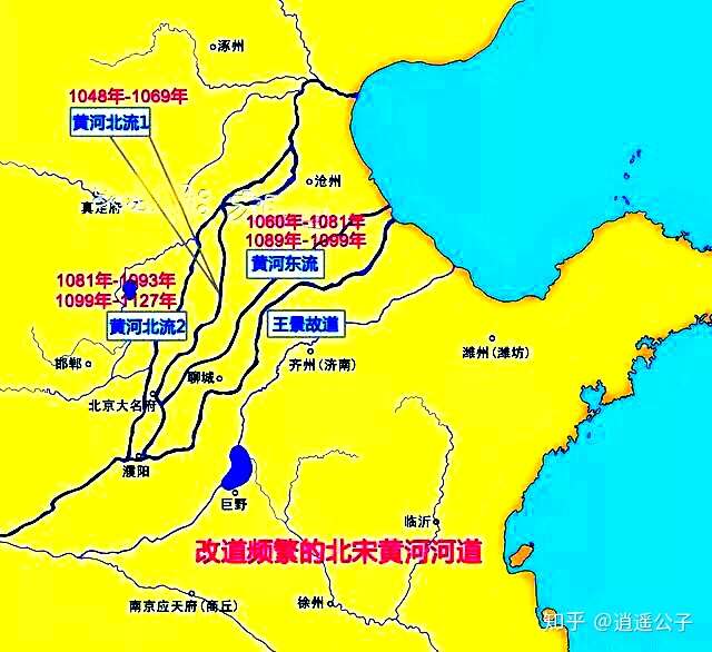 北宋时期北方人口锐减,成为"宋亡天下"的淮蠡龈; 中国北方自战国