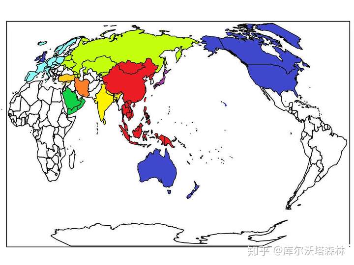 大国们和他们的势力范围