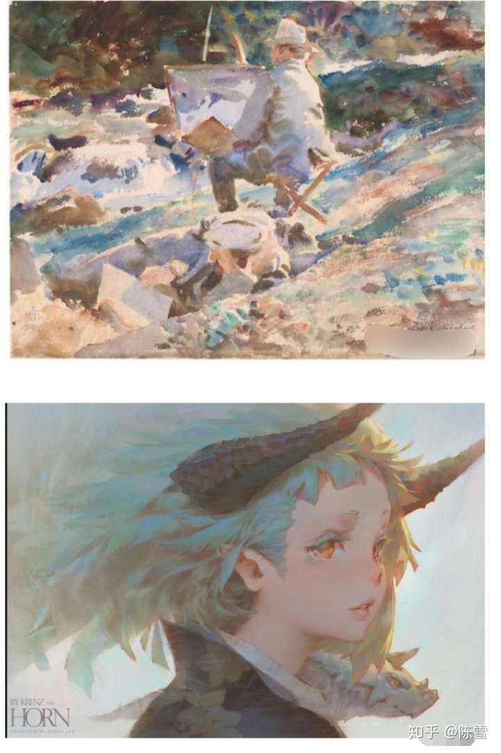 下图阴阳师的宣传图认识吧,当年网易花了十几万请krenz老师画了这张