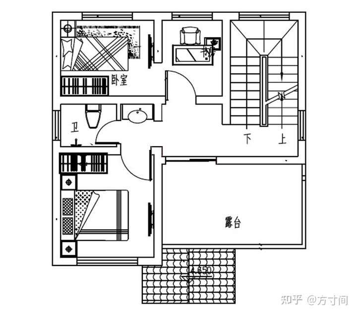 8米×8米自建房设计图,8米x8米房屋设计图纸 宽8米深65米农村自建房户型怎么设计好