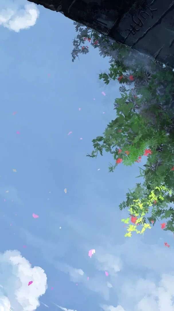 有什么蓝色调积极阳光的手机壁纸?(无水印)?