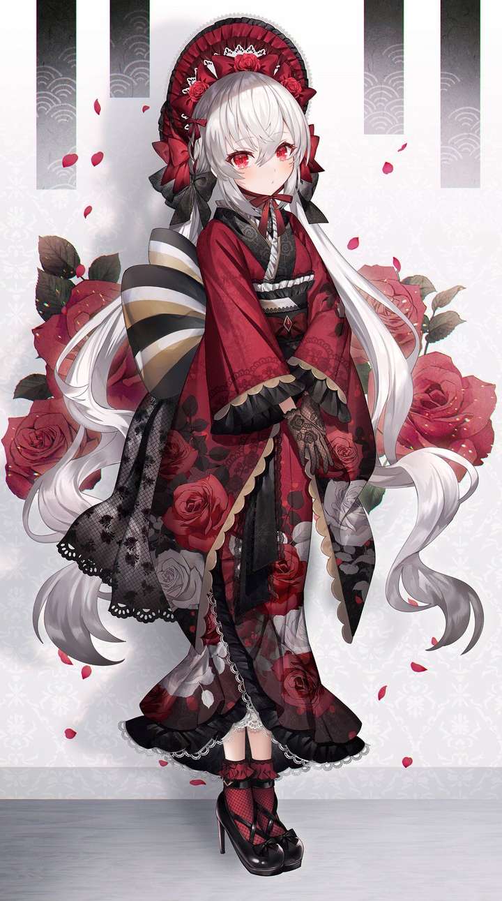 有哪些好看的和服的动漫头像