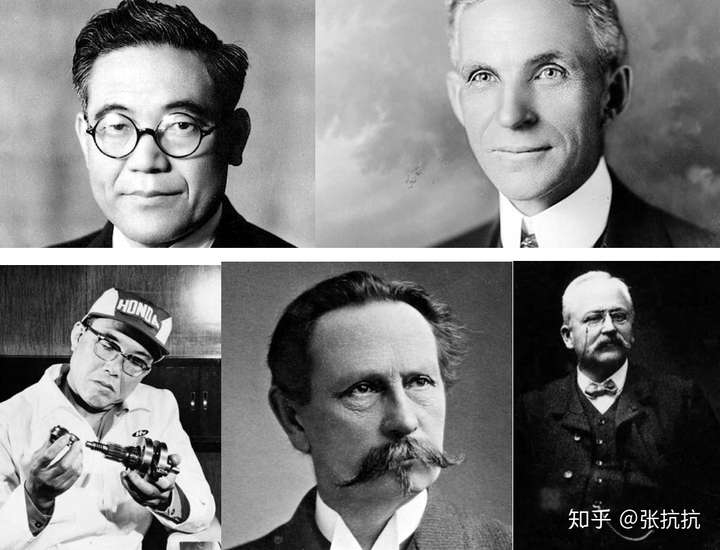 其中显而易见以人名命名的有5个 丰田汽车:丰田喜一郎(1894-1952)