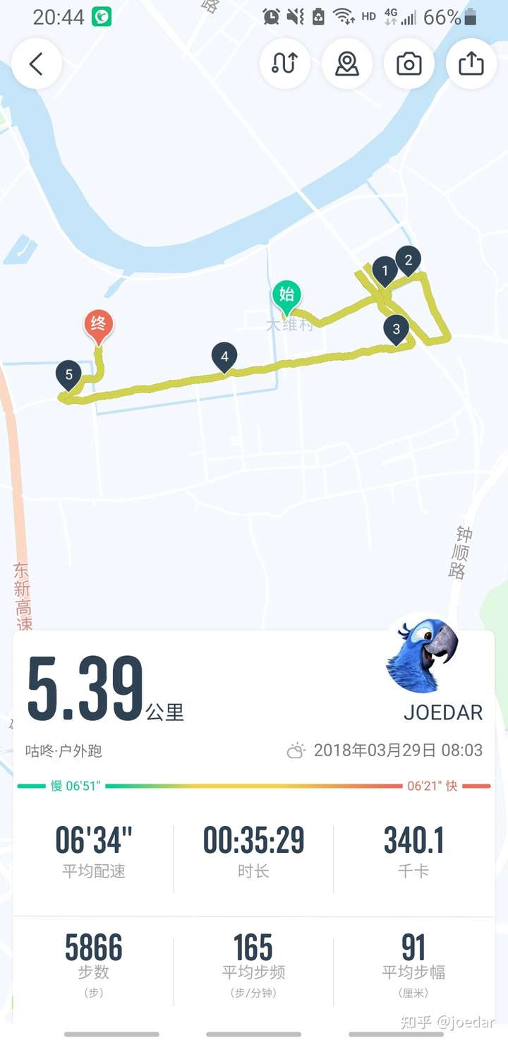 跑步5公里,花费35分钟到40分钟,处于什么水平?