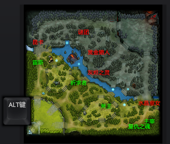 dota2怎么设置小地图英雄的名字而不是图标