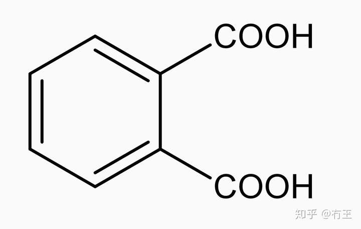 邻苯二甲酸的结构式