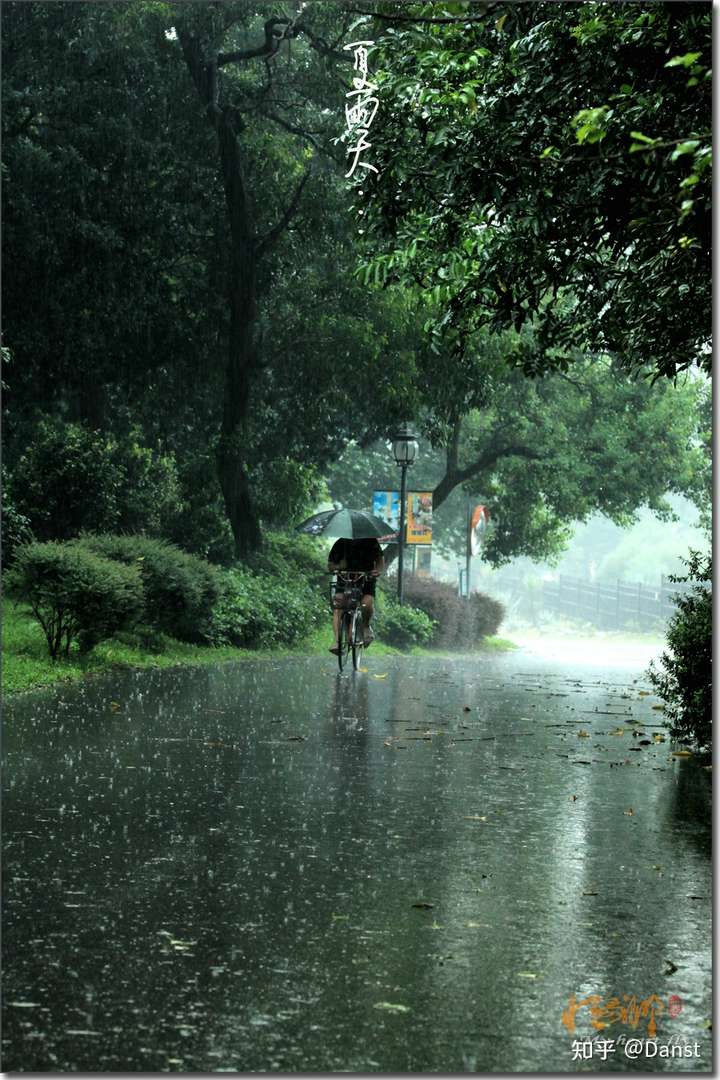 夏天的雨怎么拍?