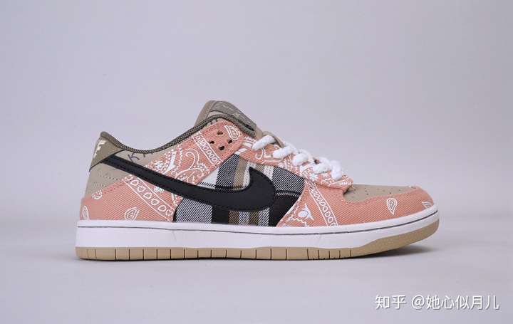 耐克nike sb zoom blazer腰果花开拓者联名板鞋.