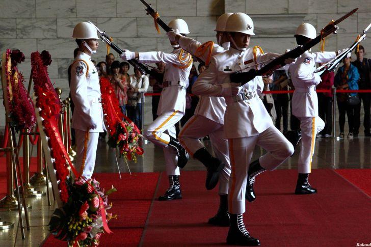 台湾有几个地方有军队交接仪式,分别是什么军