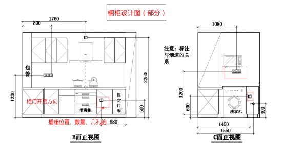 厨房水电这么改,以后做饭用起来才方便