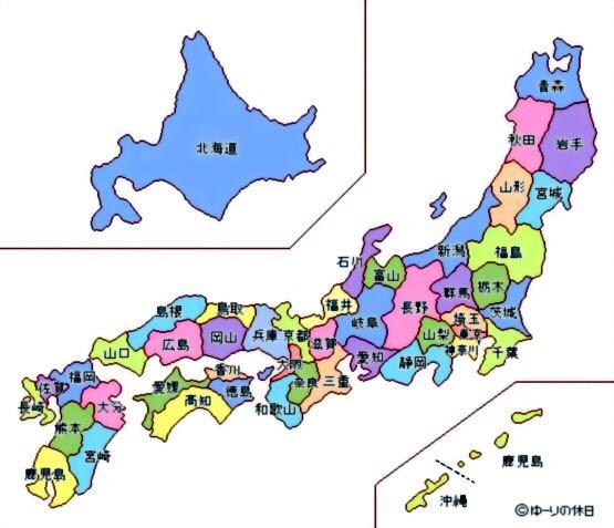 日本从古至今的国,藩,县在地理上具有什么关系?