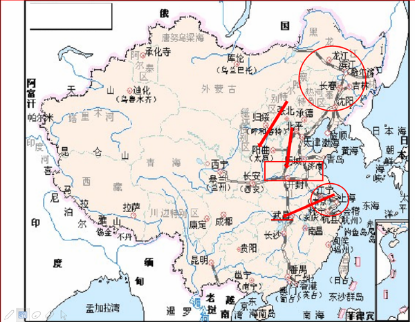 侵华战争期间,日本为何不沿用秦隋元之战略,采用大纵深大迂回的战略灭