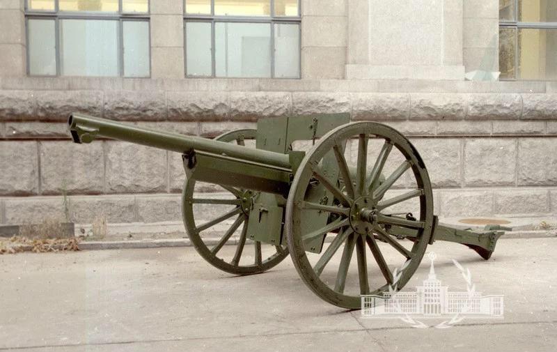 法国m1897型75mm火炮 绰号"75小姐"速射炮革命的里程碑式武器.