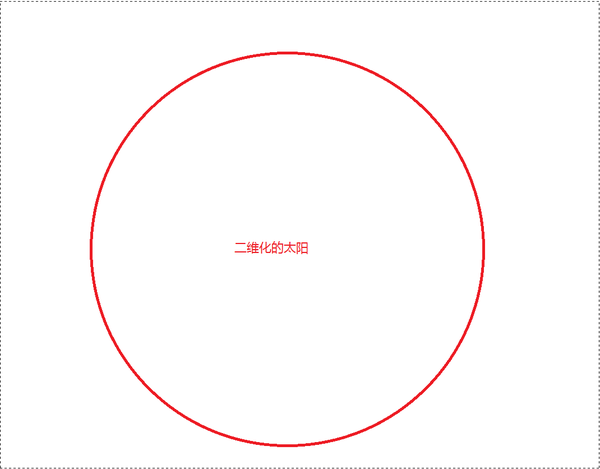 有没有人能画出《三体》里太阳系被二维化的概念图?