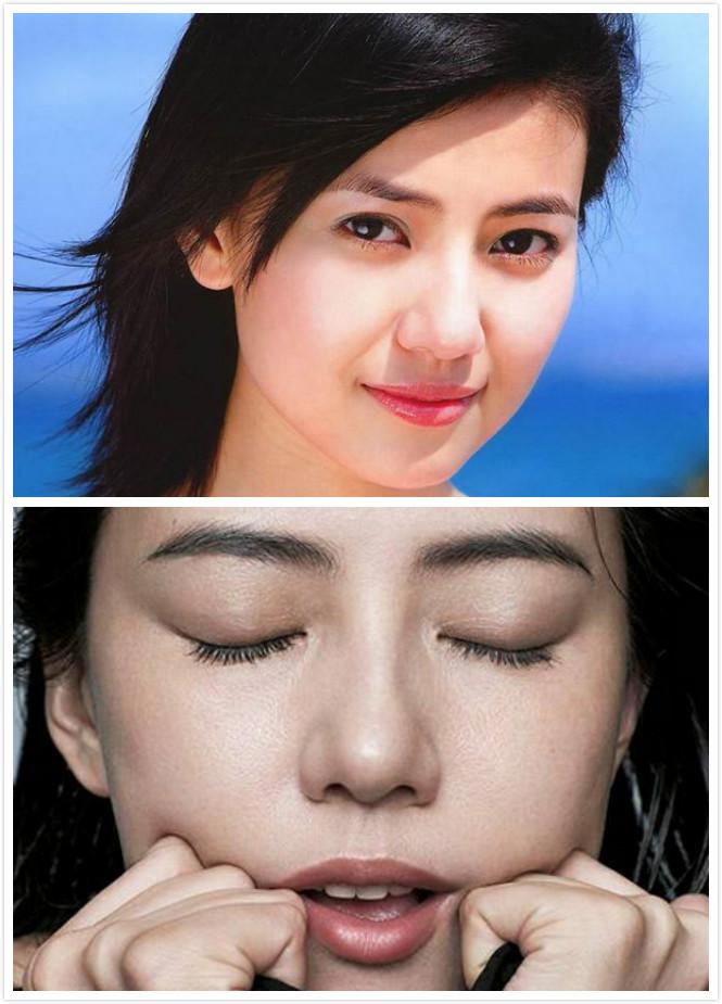 娱乐圈里像高圆圆一样拥有大眼睛的女星不在少数,但是有这么精致的