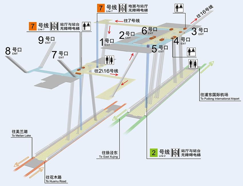 3d的地铁车站站层图是怎样制作的?