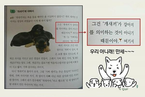 有没有发现,韩国人骂人特别喜欢说(你这个小狗崽子?