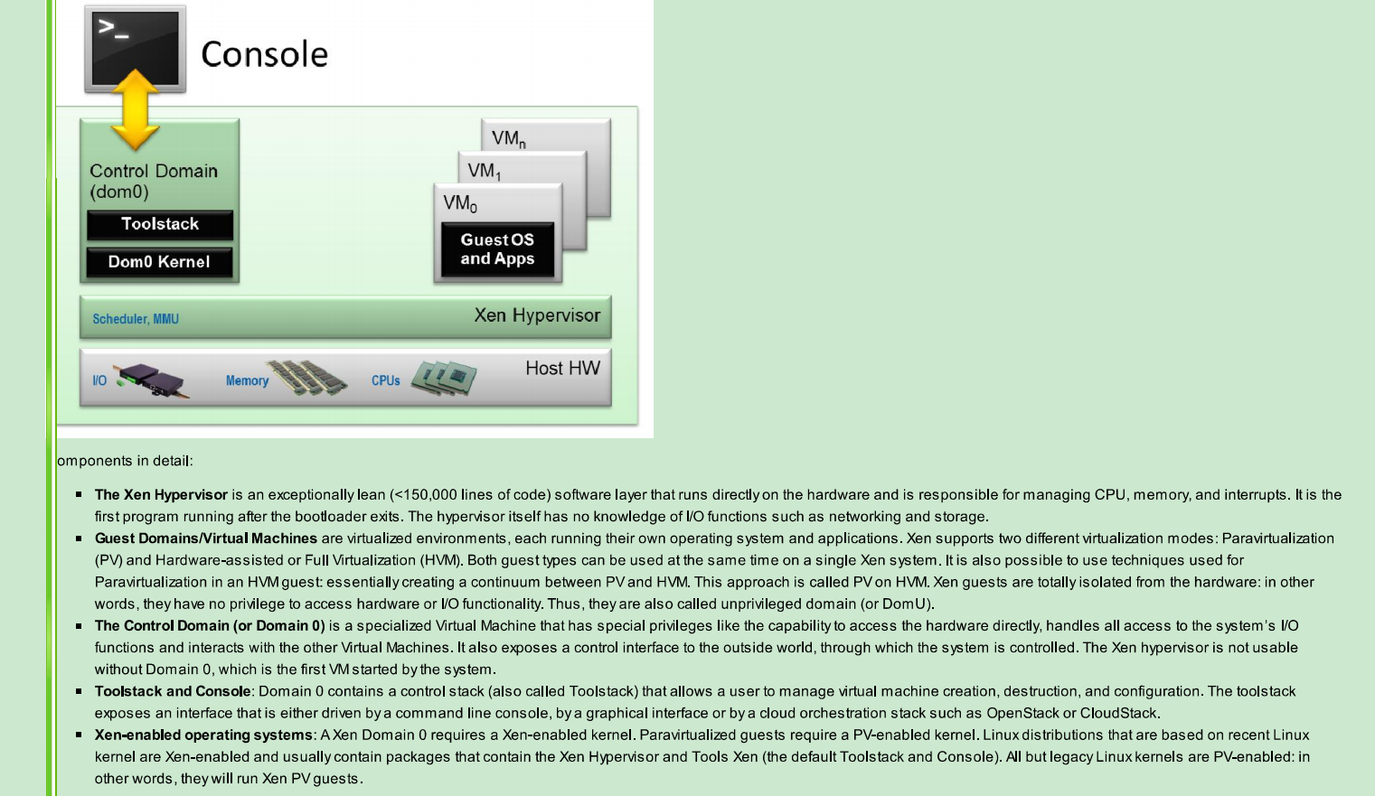 xen 如何理解 hypervisor 与 dom0 kernel (virtua