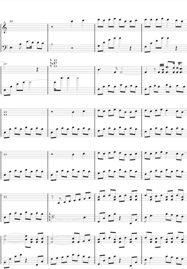 你的名字主题曲前前世世钢琴曲
