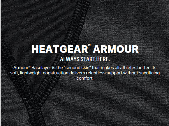 它也算是ua的 heatgear系列目前最好的.