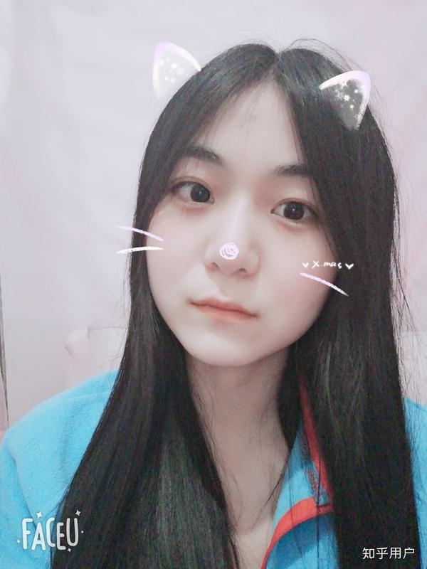 经过激萌美颜以后的照片(可以理解为被app化妆后