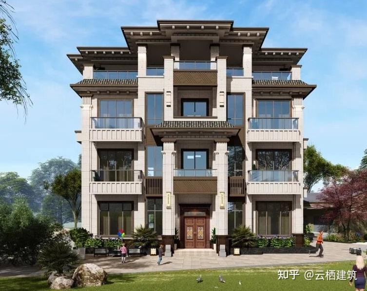 农村自建房土气这10款新中式别墅让将就变讲究
