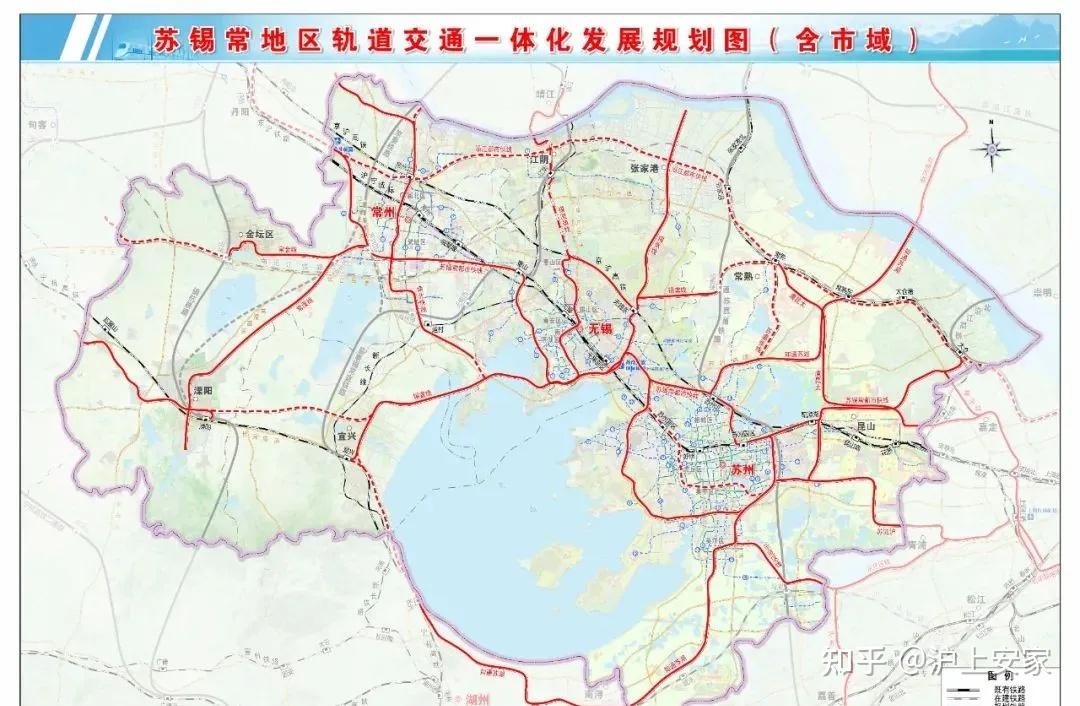 一文归纳江苏未来5年城际轨道交通建设及规划全部线路