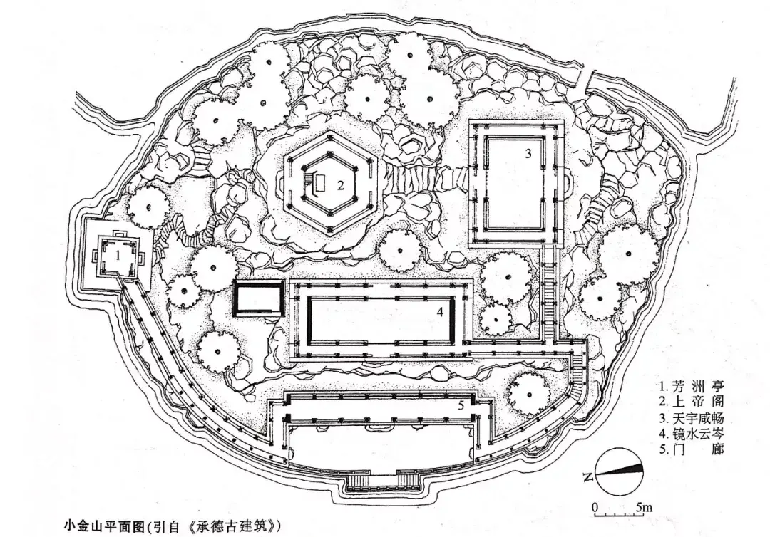 南北方经典园林平面图