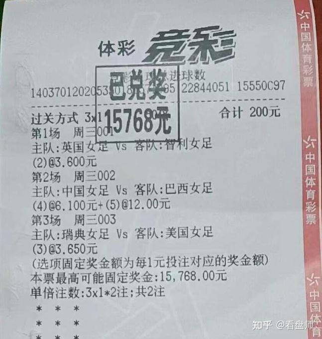 周六竞彩中国女足vs赞比亚女足瑞典女足vs澳大利亚女足