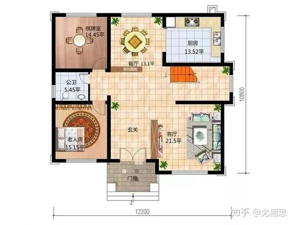 农村8x8房子设计图,8米×8米自建房设计图 别墅设计|8套30万以内二层农村别墅,第3套买的人最多