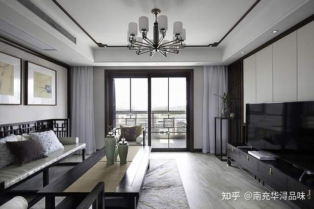 新中式浑厚天成婉约自在的居所