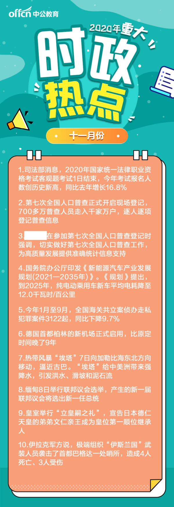 2020年国内国际时政热点汇总!(附时政热点资料包)