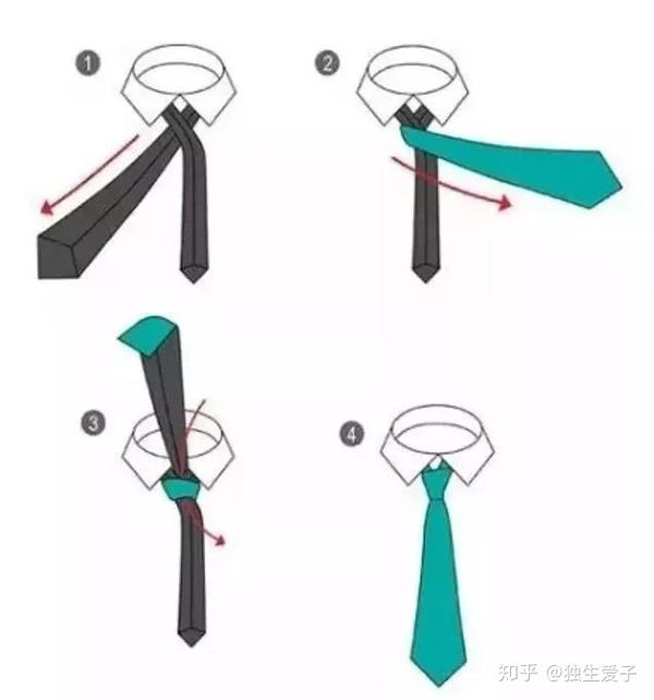 献简单实用的领带打法