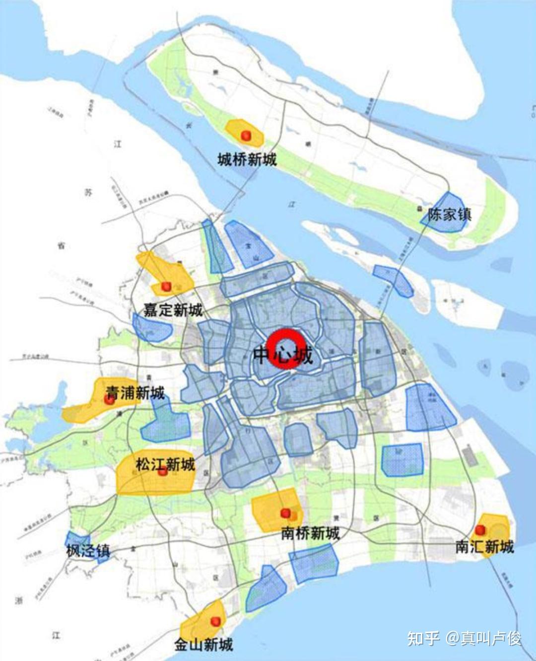 我们要从上海70年前的郊区化战略开始说起,其实上海的新城规划,百年