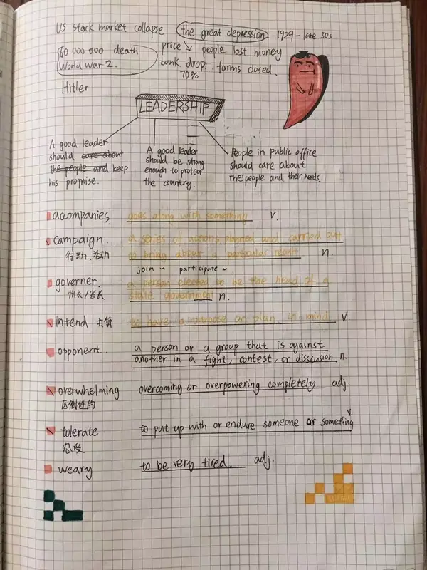 小学英语学霸笔记是如何炼成的