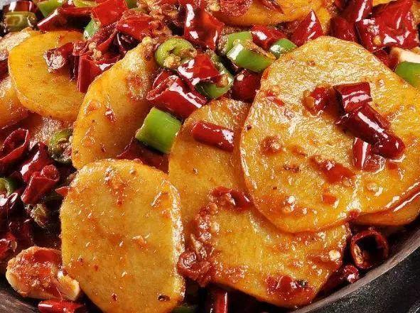 1,干锅土豆片