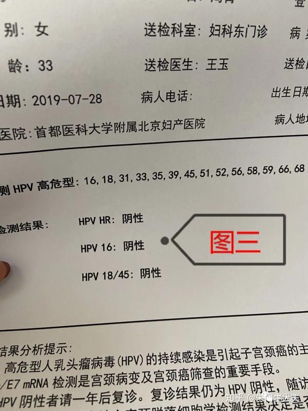 北京周女士hpv16型高危转阴病例分享