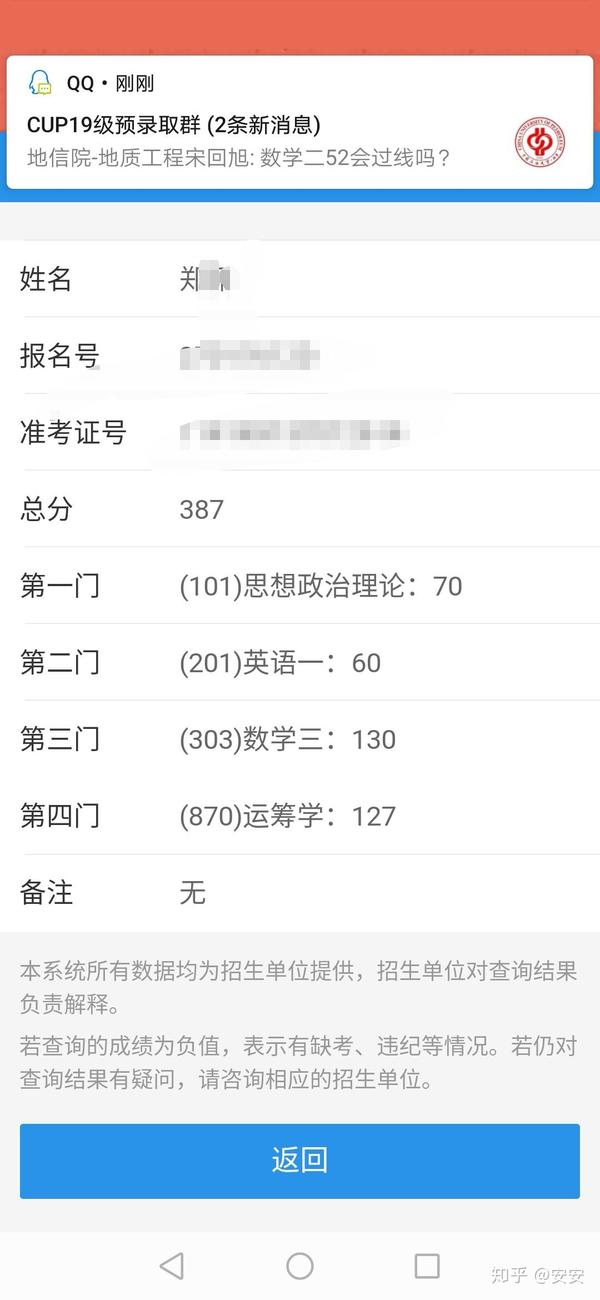 2019考研成绩陆续公布,查到成绩的你是什么感受?