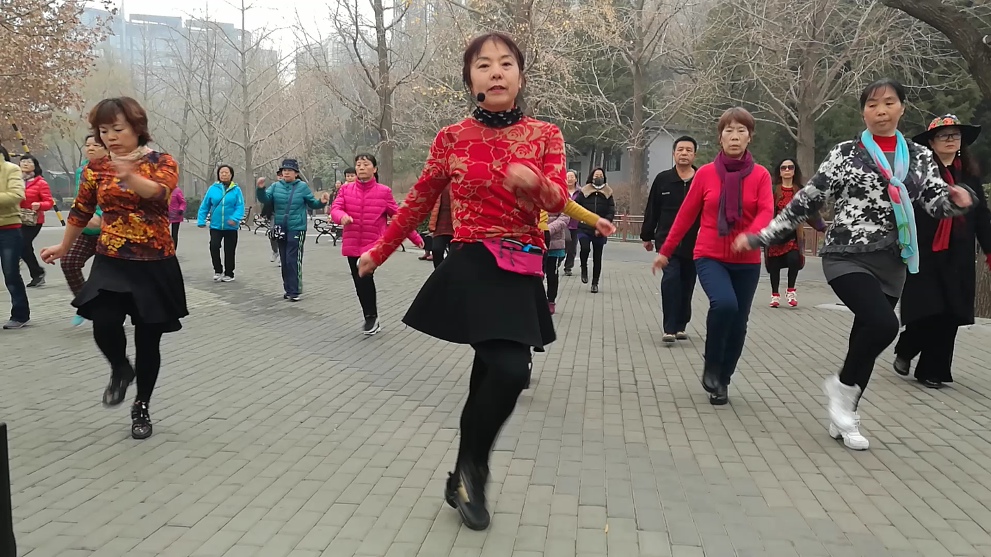 陶然亭全民健身广场舞邻家美眉