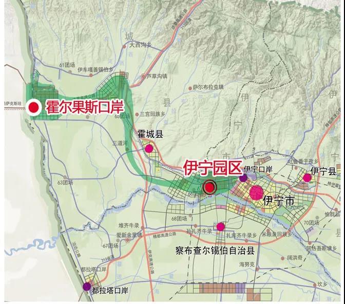 被誉为"塞外江南"的伊犁哈萨克自治州首府伊宁市境内