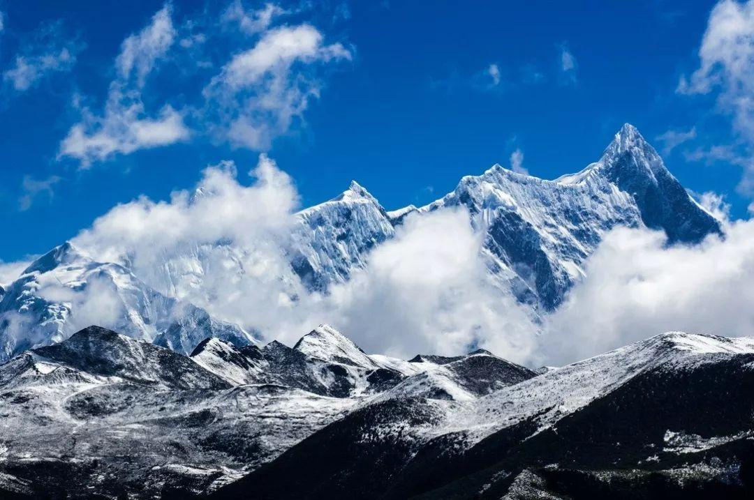 冬游西藏来许个愿吧在最美雪山南迦巴瓦峰下