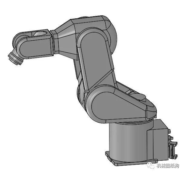 机器人kawasakirs0033kg机械臂模型3d图纸step格式