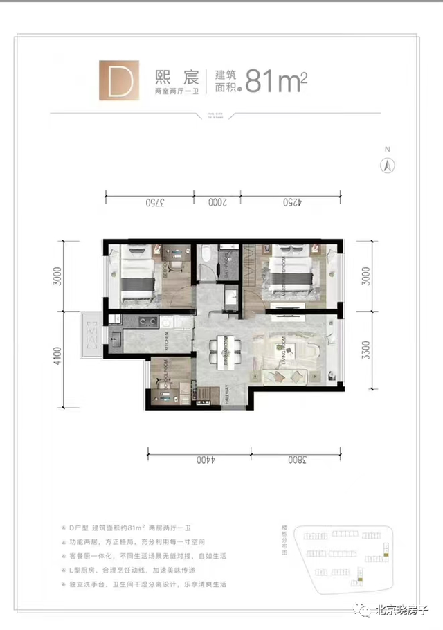 京能龙湖熙上朝阳区管庄首付190万起的洋房高层68110㎡