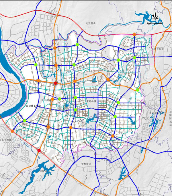 【一路向北】重庆北区中央公园