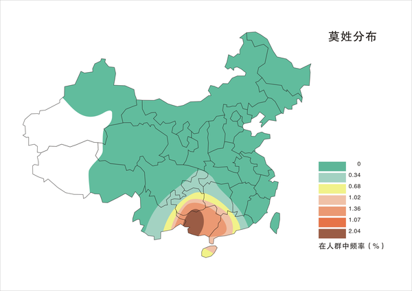朱 程在长江中游 欧阳的分布耐人寻味 一些具有少数民族风味的