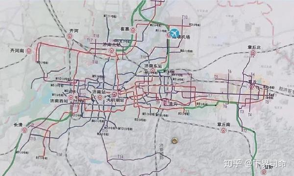 济南地铁全域规划-各种信息汇总(2020.03.13)