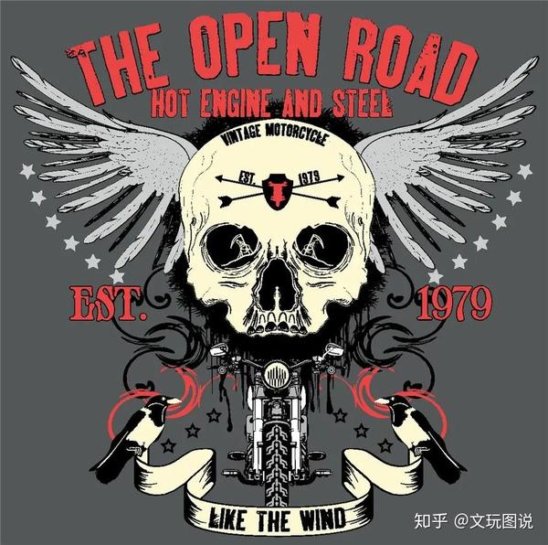 图丨朋克风骷髅