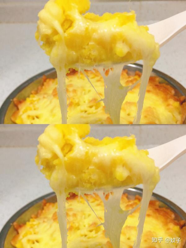 自制软糯香甜超长拉丝芝士焗番薯秋冬必吃的食物